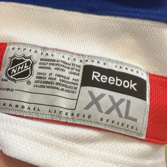 Official Licensed NHL Mats Zuccarello NY Rangers Jersey Size XXL - Picture 3 of 8